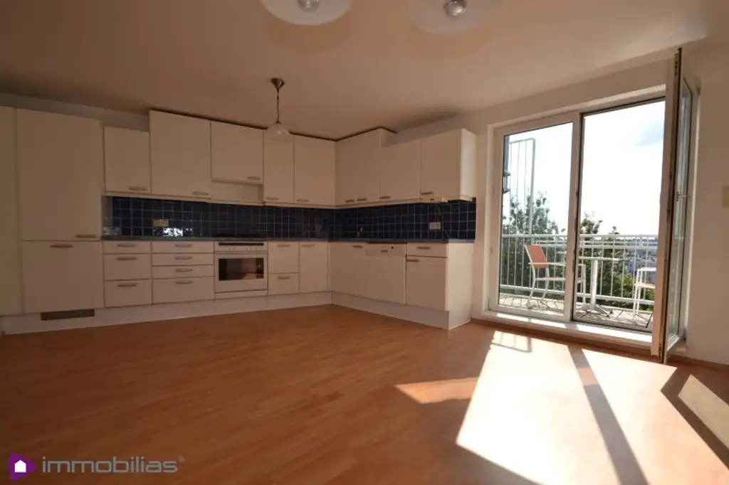 Blick von der Dachterrasse in die Ferne....