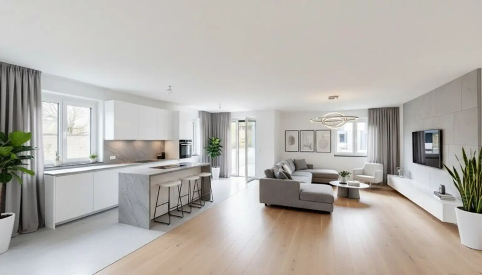 Wohnzimmer (Einrichtungsvorschlag)