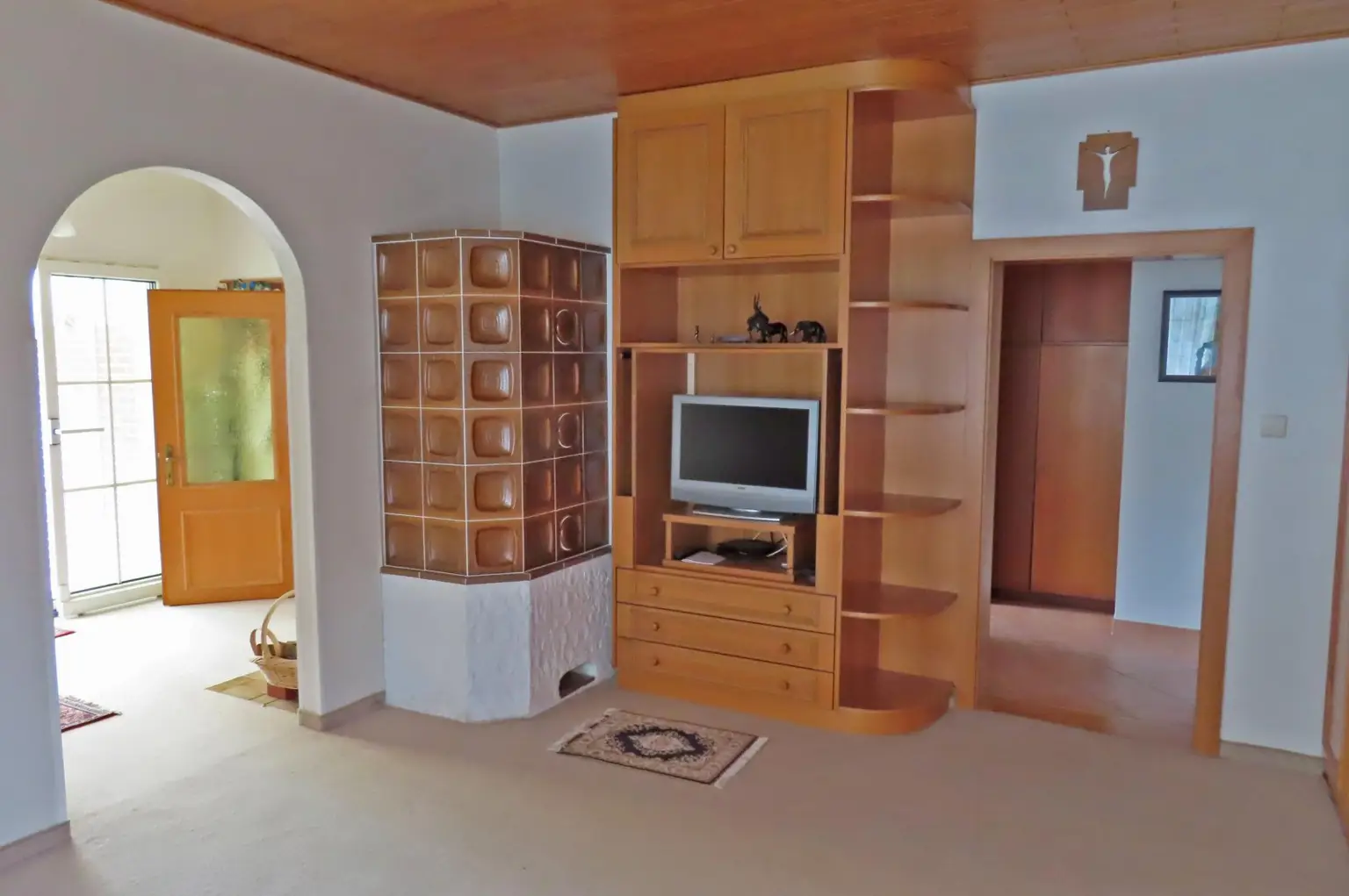 Wohnzimmer zu Vorraum