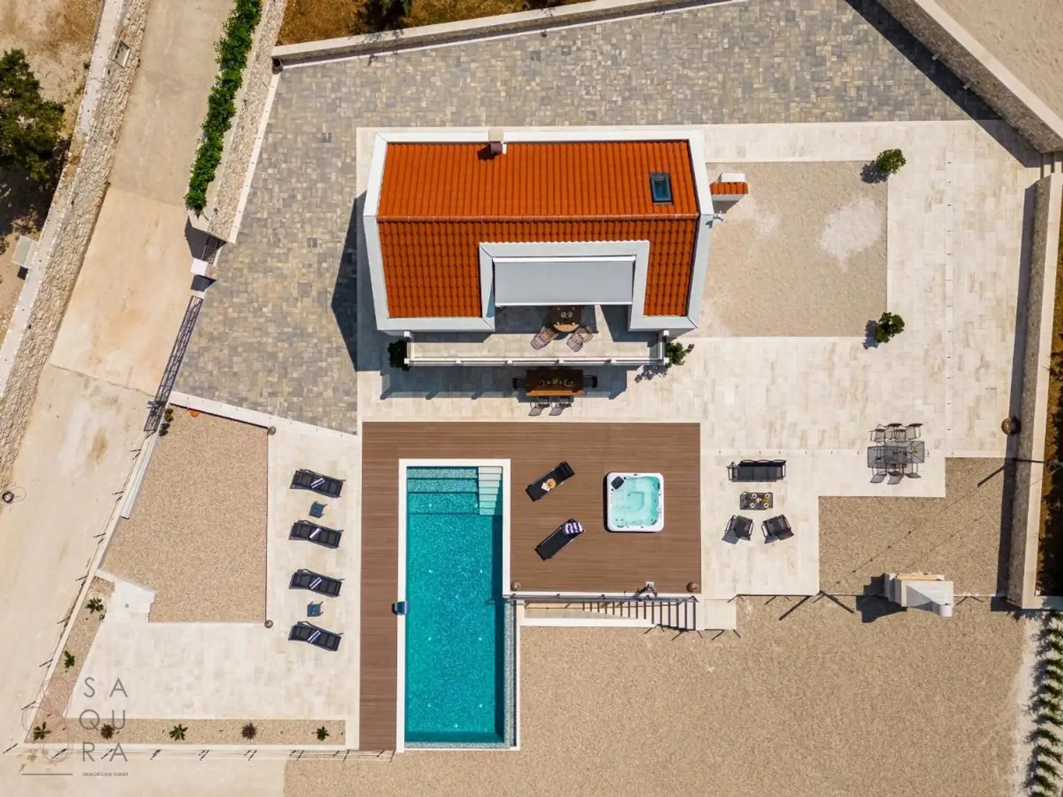 Villenidylle mit Meerblick – Rückzugsort auf der Insel Brač