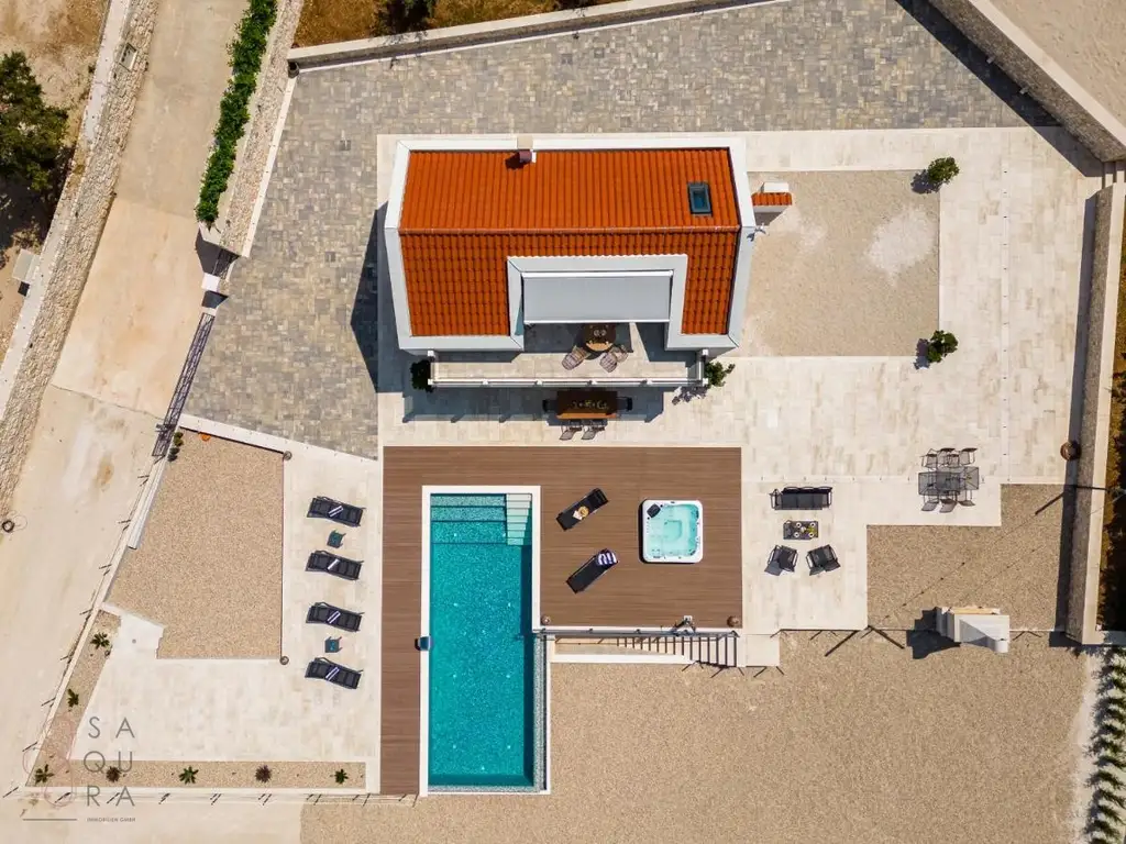 Villenidylle mit Meerblick – Rückzugsort auf der Insel Brač
