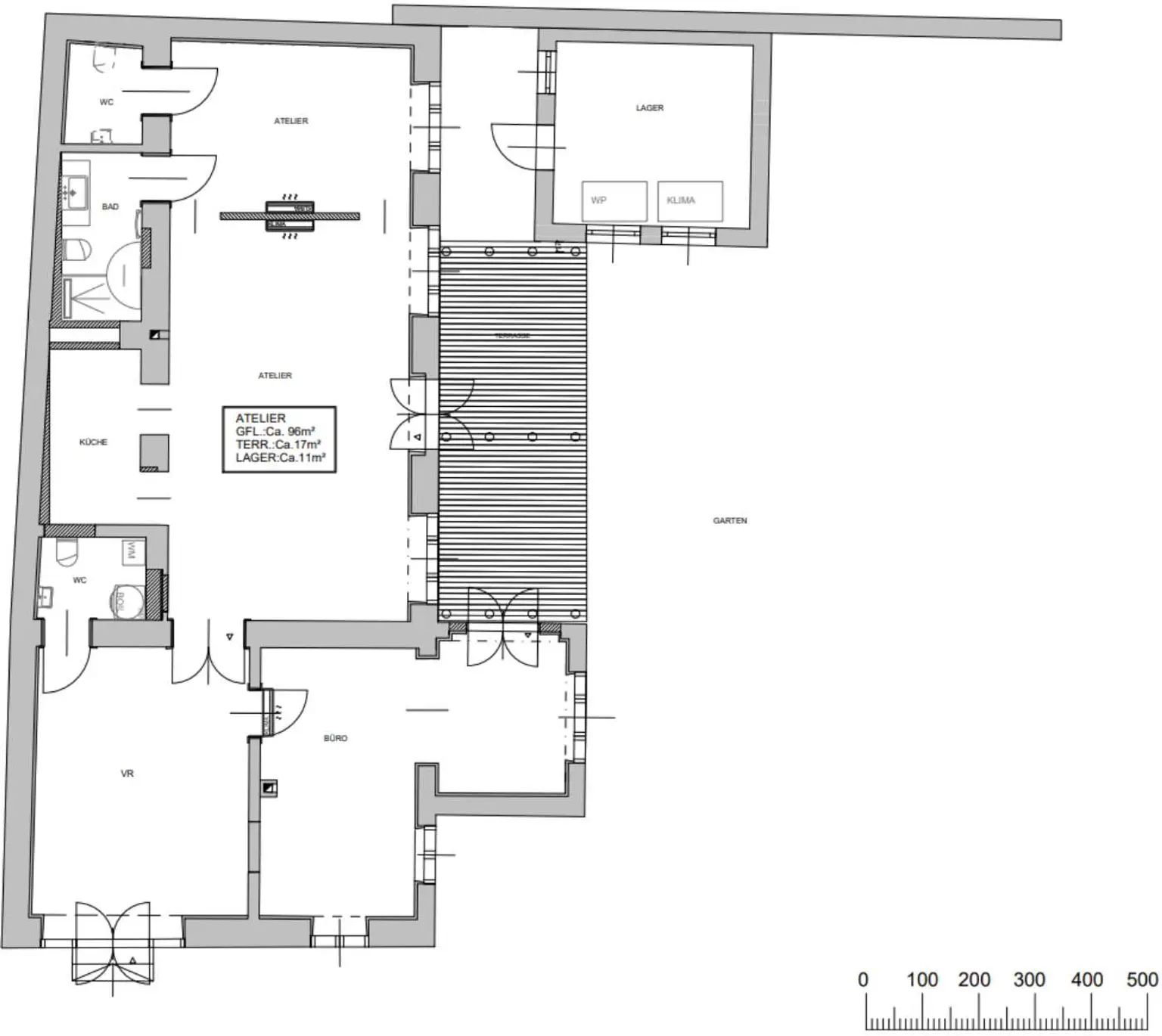 Frisch generalsaniertes Hofgebäude zu mieten!