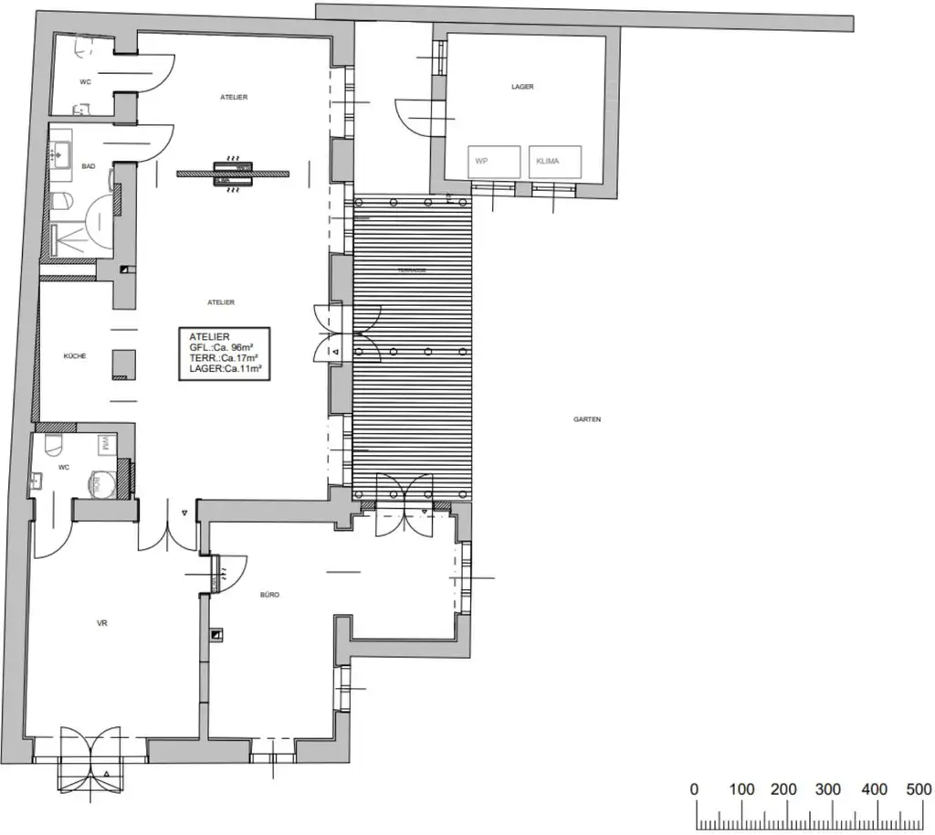 Frisch generalsaniertes Hofgebäude zu mieten!