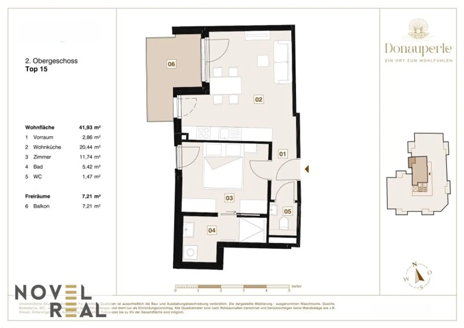 ERSTBEZUG! MODERNE 2-ZIMMER-WOHNUNG MIT BALKON UND TRAUMHAFTEM PARKBLICK!