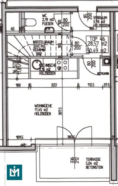 SCHÖNE 2 - ZIMMER MAISONETTE MIT GALERIE UND 2 TERRASSEN / NÄHE KRANKENHAUS GÖTTLICHER HEILAND
