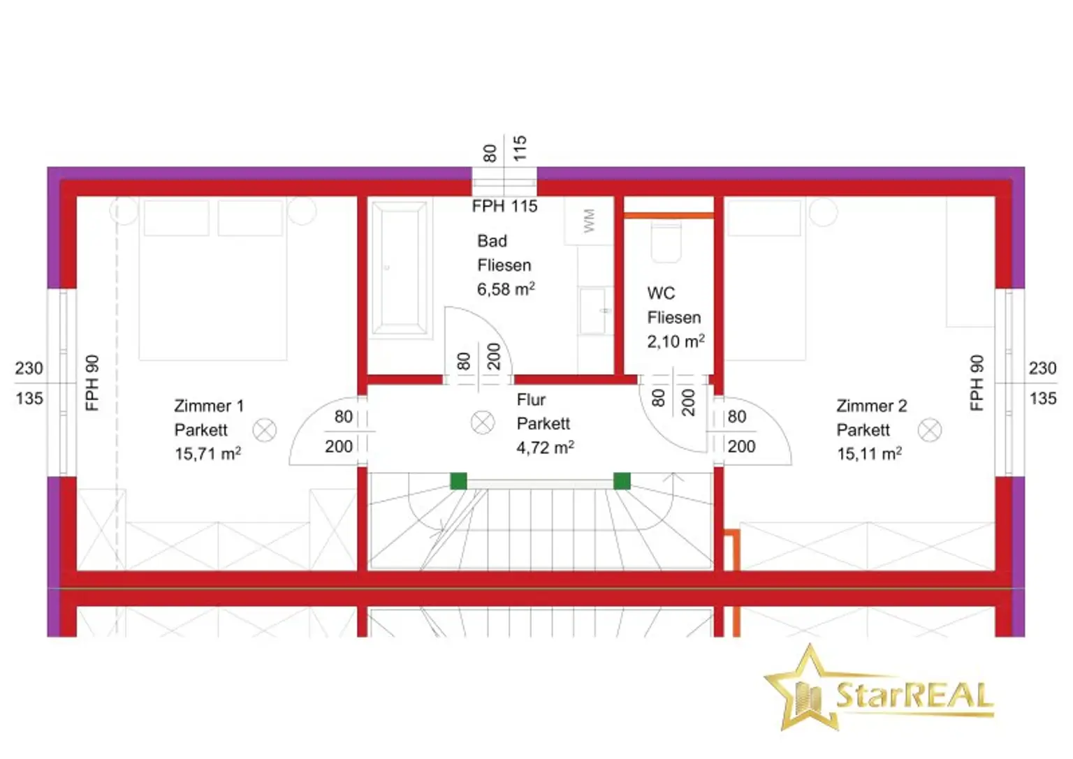 LETZTE 2 HÄUSER! ZIEGEL-NEUBAU MIT PV-ANLAGE, KELLER UND TOP- AUSSTATTUNG! PROVISIONSFREI für den Käufer.