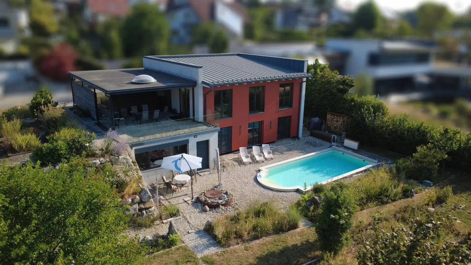 Drohnenaufnahme