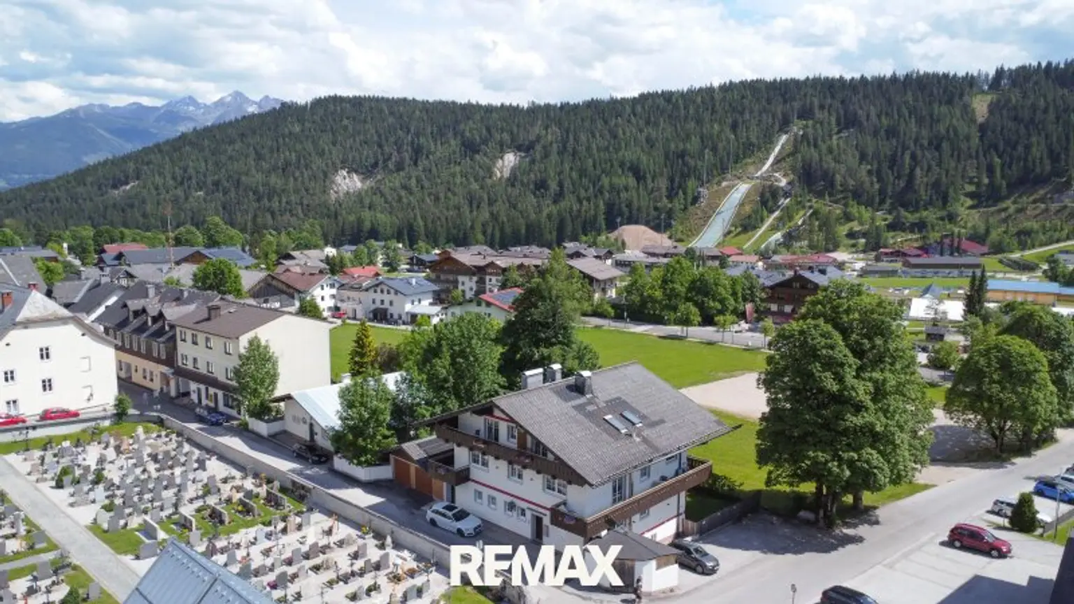 Ramsau Ort Zentrum Detail