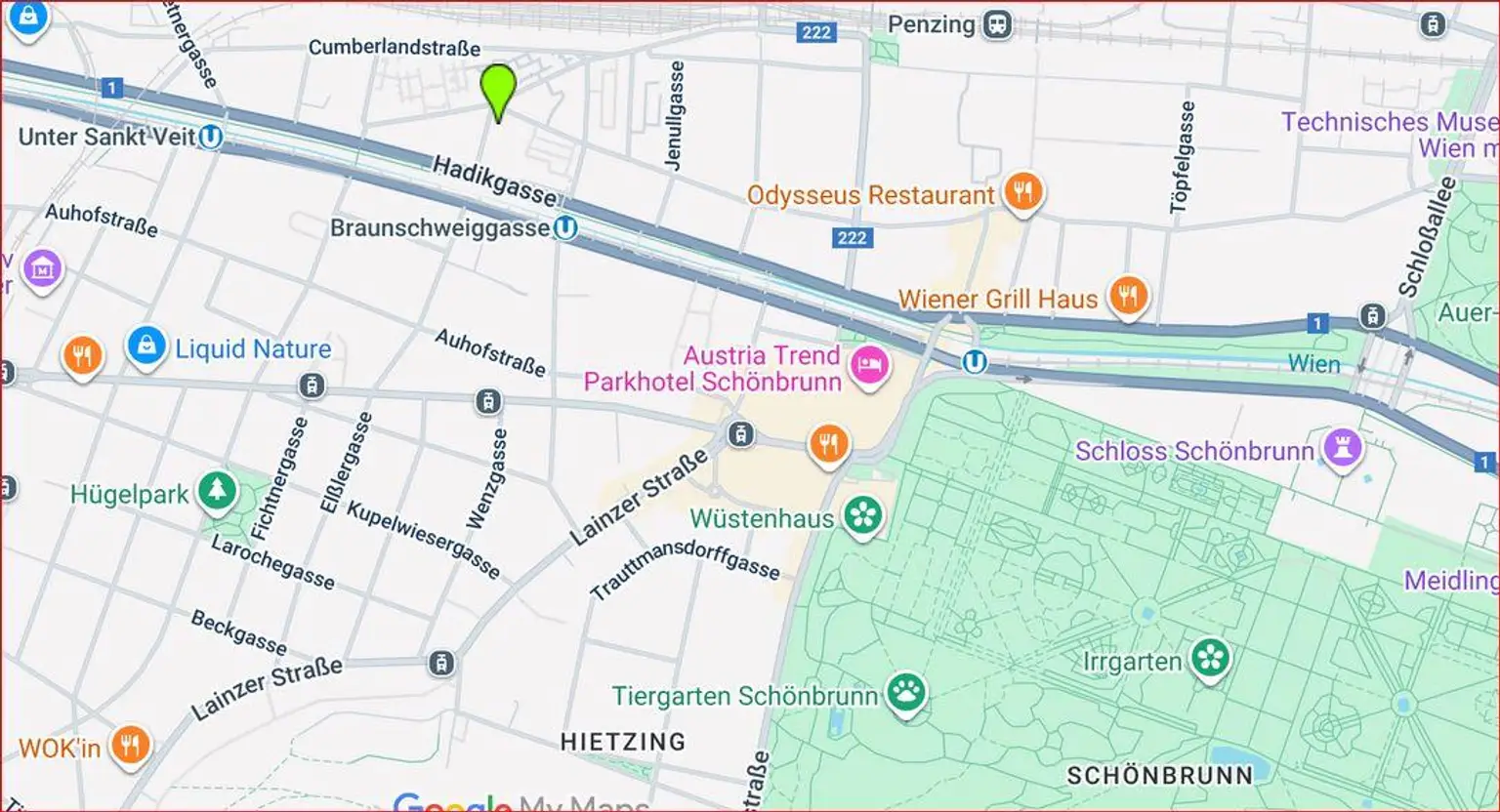 Dachgeschoß-Wohnung in U4- und Schönbrunn-Nähe