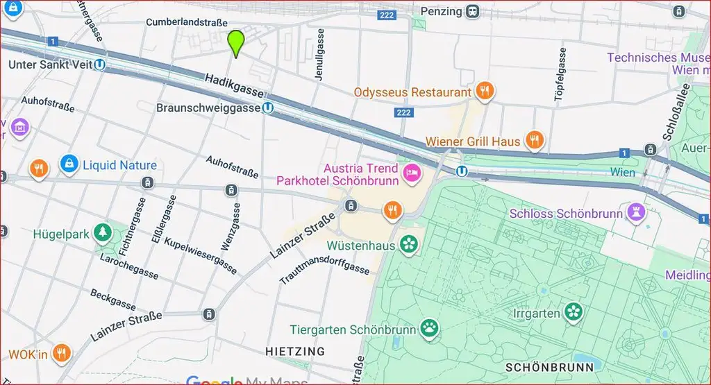Dachgeschoß-Wohnung in U4- und Schönbrunn-Nähe