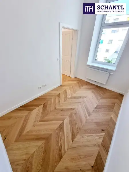 Viel Licht + Viel Raum + Viel Lebensfreude - Ihre Chance auf den sanierten Wohntraum! Frisch sanierte 2-Zimmer im Traumhaus in TOP Lage in 1150 Wien! Beste Infrastruktur und Anbindung!