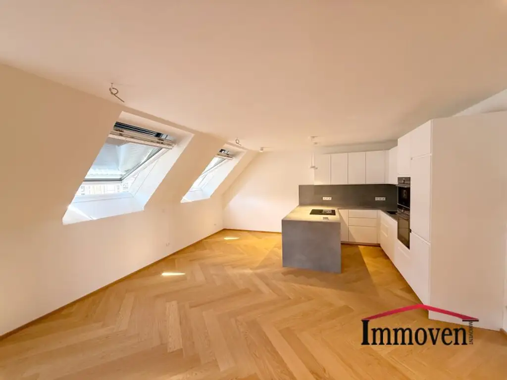 ERSTBEZUG - Hochwertige Dachgeschossmaisonette mit Balkon, Terrasse und Deckenkühlung in RUHELAGE!