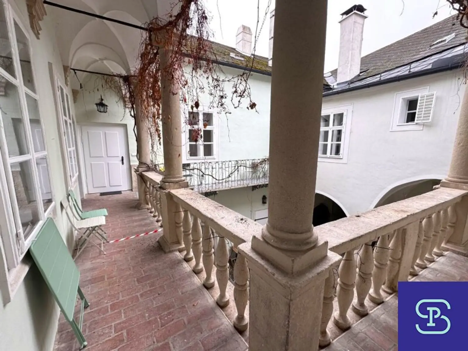 Außenbereich Innenhof