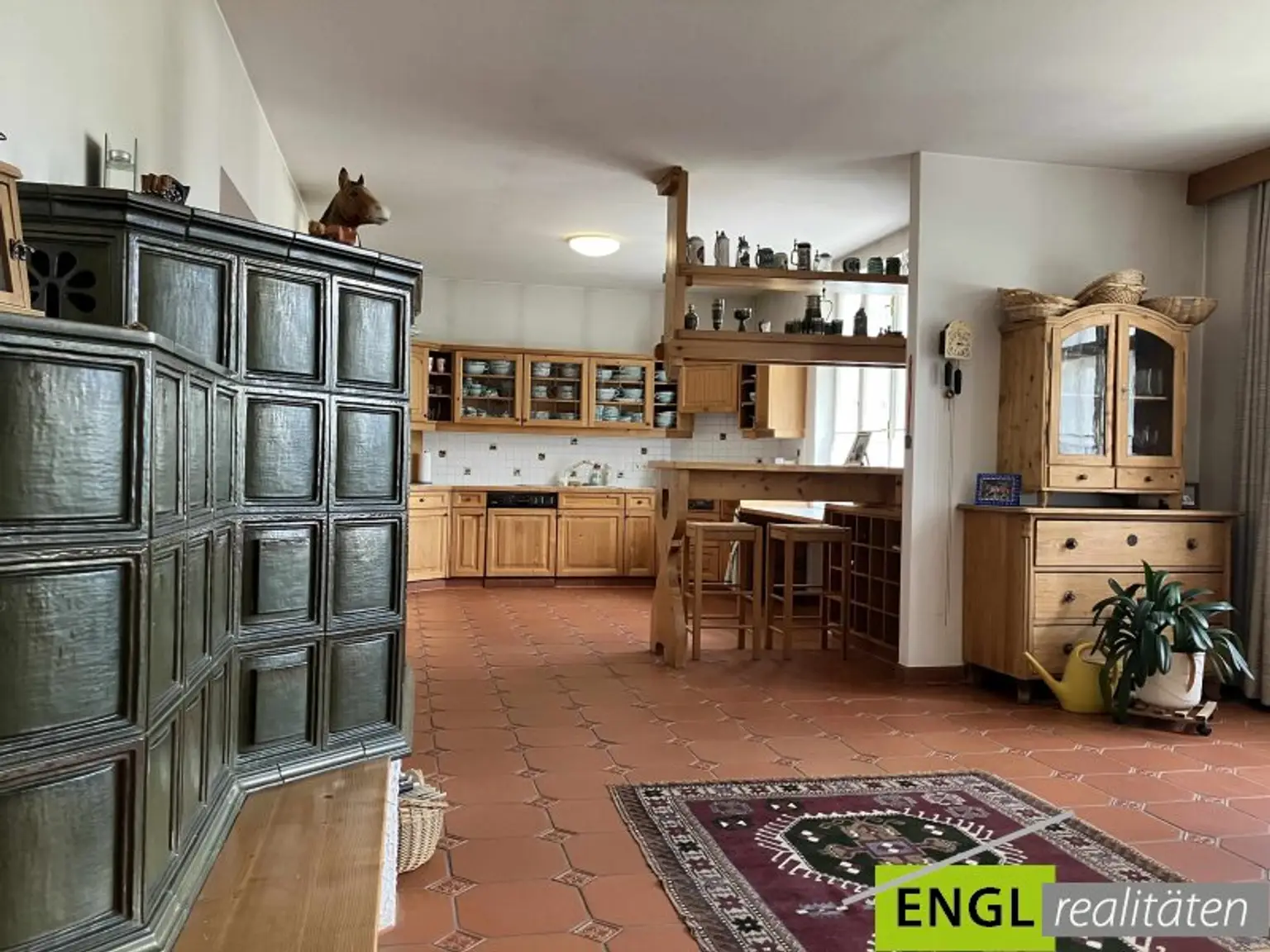 Rustikale Küche Obergeschoss