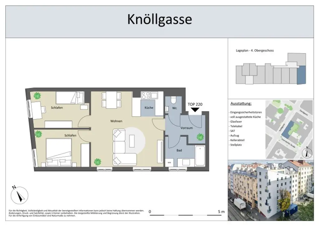 Perfekte, sonnige 3 Zimmer Neubauwohnung