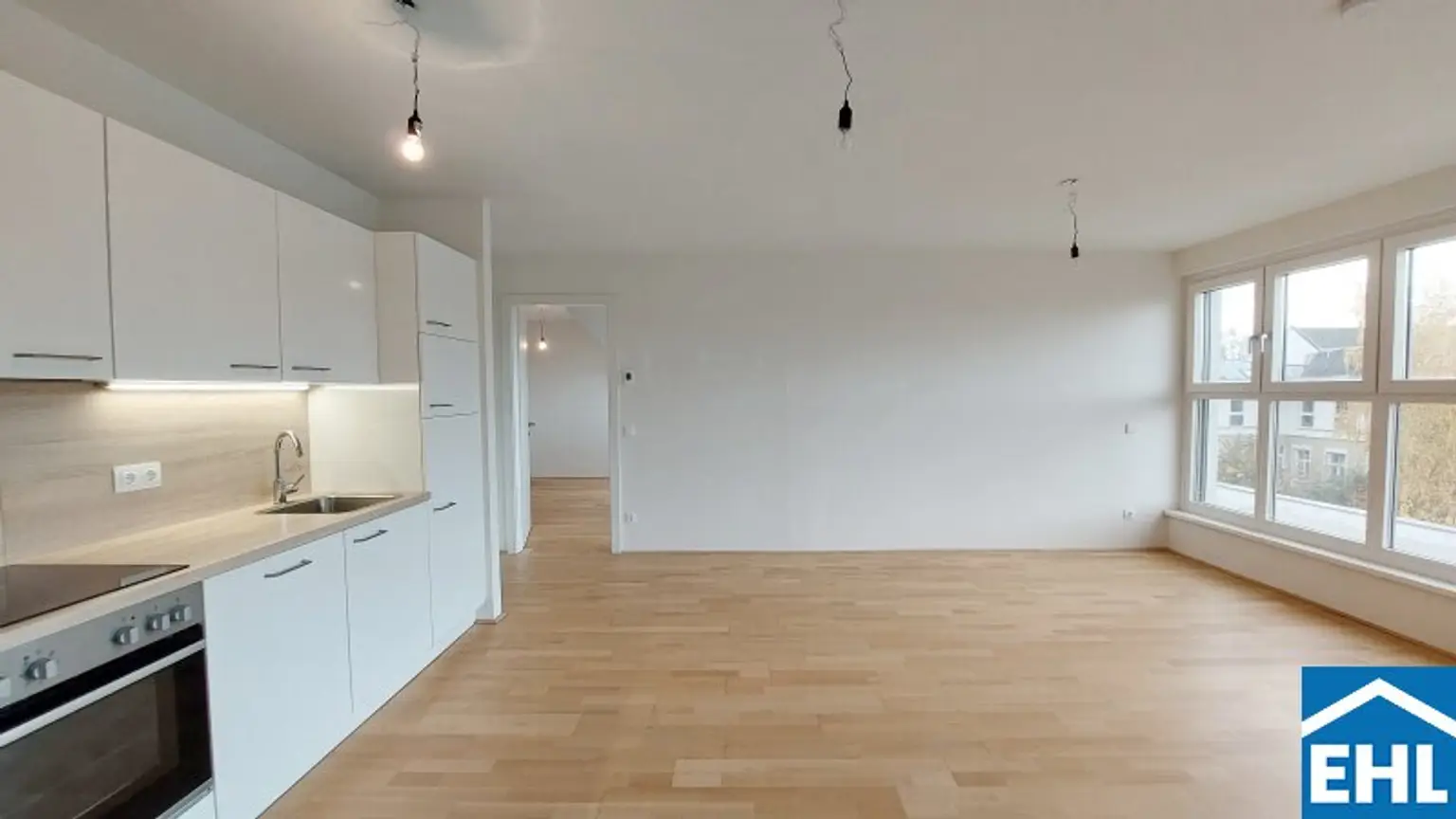 LEOPOLD XXI – Lichtdurchflutete 3-Zimmer-Dachgeschosswohnung mit 2 Balkonen!