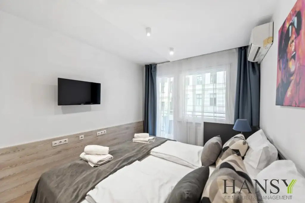 Vollmöblierte 3-Zimmer-Wohnung mit Loggia & zwei getrennt begehbaren Schlafzimmern! (WG-tauglich) 5 Gehminuten zur Mariahilfer-Straße