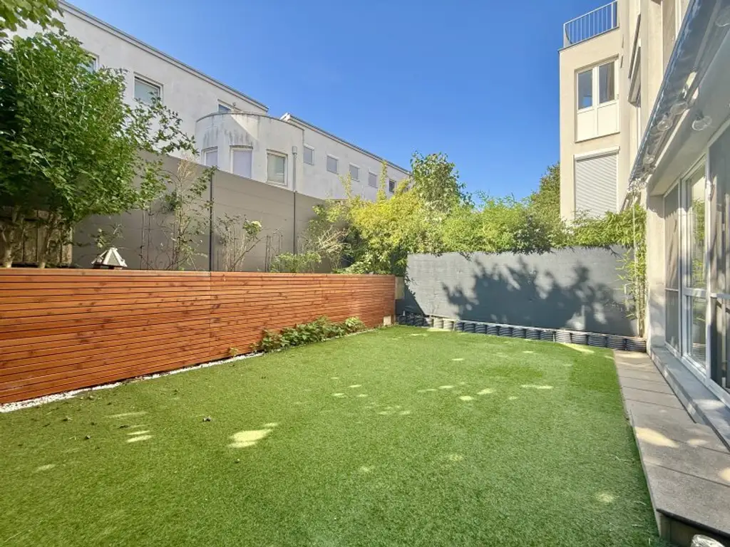 Maisonette I ca. 99m² Garten  I ca. 56m² große Wohnküche I hauseigene Tiefgarage I Lage in einer ruhigen Einbahnstraße I