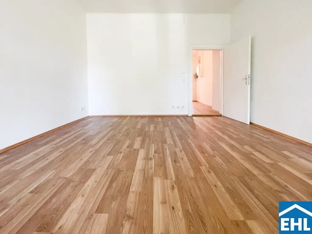 Innenhofruhelage Nähe Schlachthausgasse: Charmante 2 Zimmer-Altbauwohnung