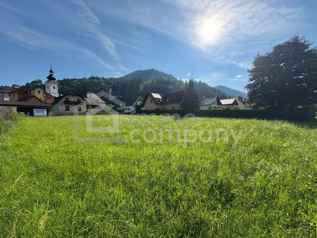 Baugrundstück mit Bergpanorama in St. Kathrein an der Laming – 1.070 m²