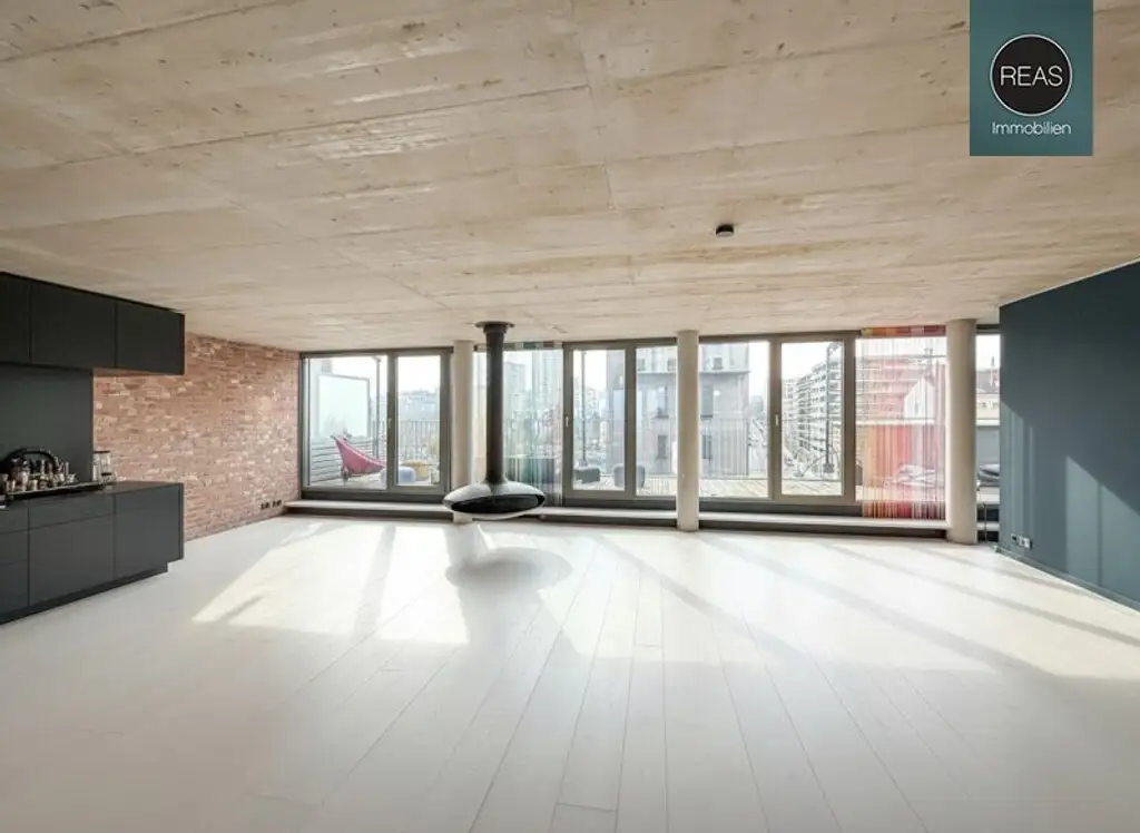 Atemberaubendes Penthouse Loft in der Brotfabrik Wien!