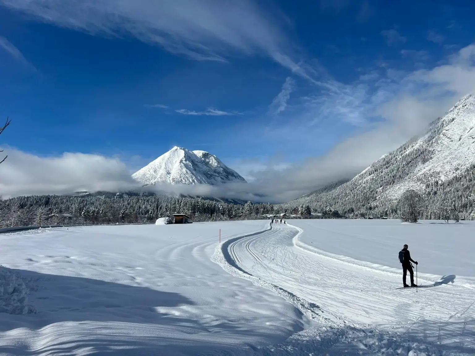 Blick auf die Hohe Munde