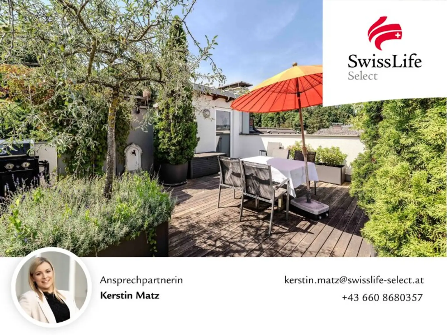 Großzügige & stilvolle Maisonette mit sonniger Dachterrasse