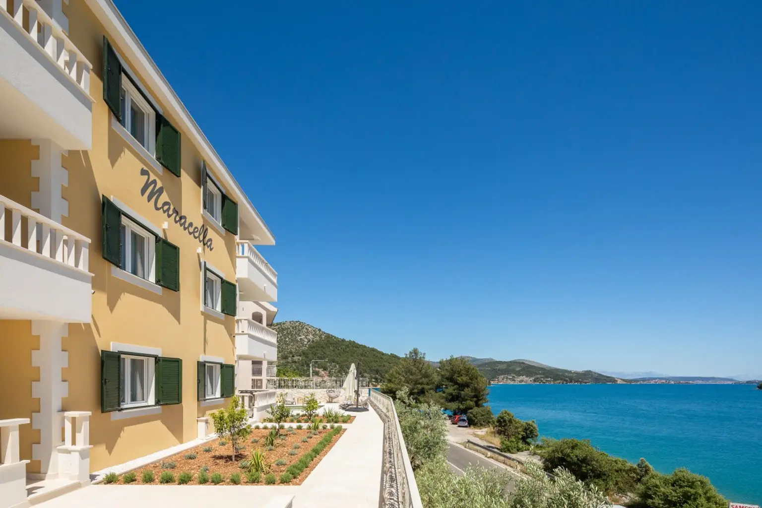 Q5 | ++ APARTMENTS direkt am Meer, 1.Reihe ++ MARINA bei TROGIR | Prima Service Immobilien
