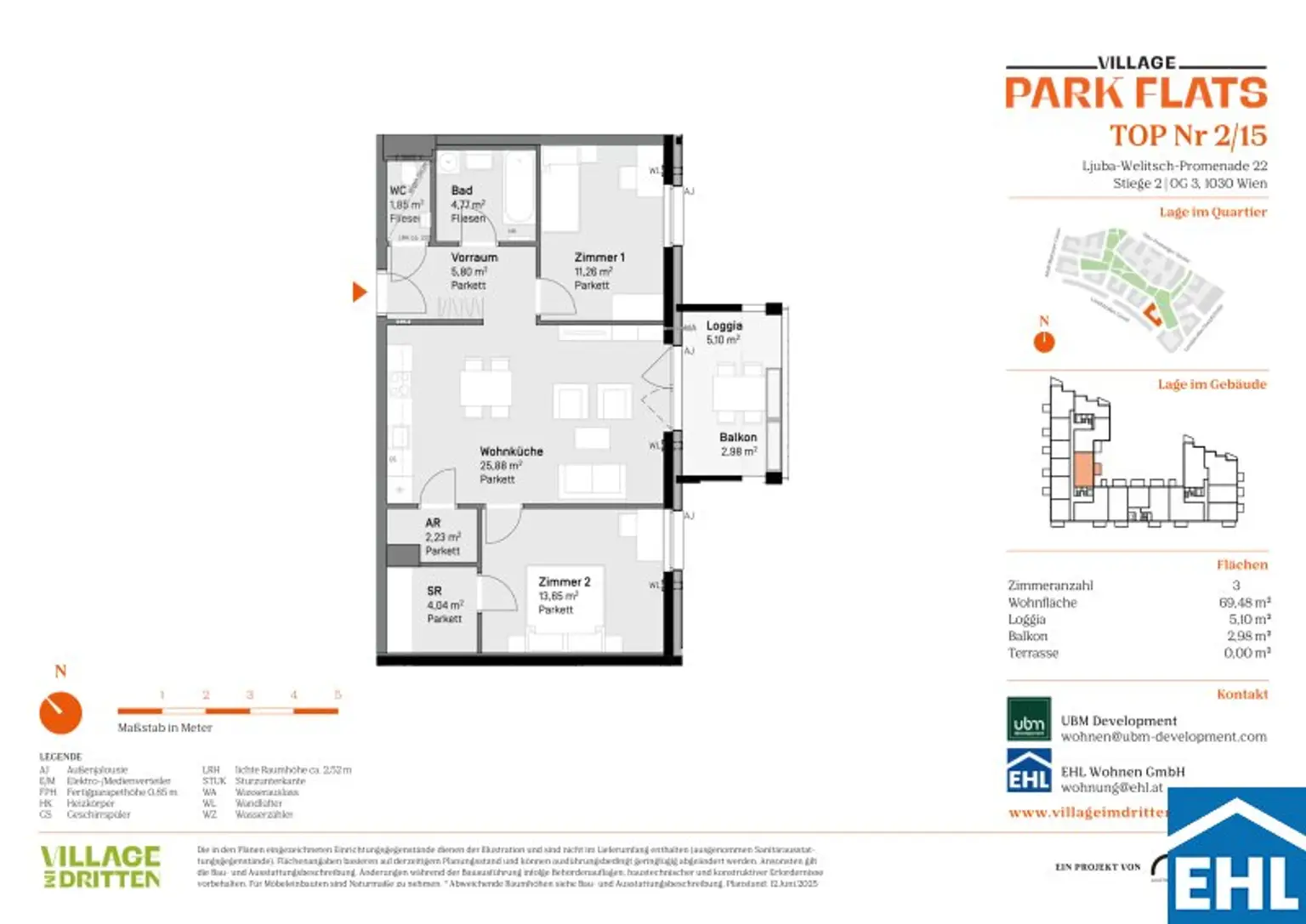 Exklusive Lage im Herzen Wiens – PARK FLATS als Anlagechance