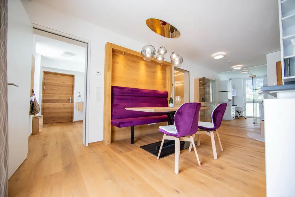 Architektur trifft Luxus - Exklusive Gartenwohnung