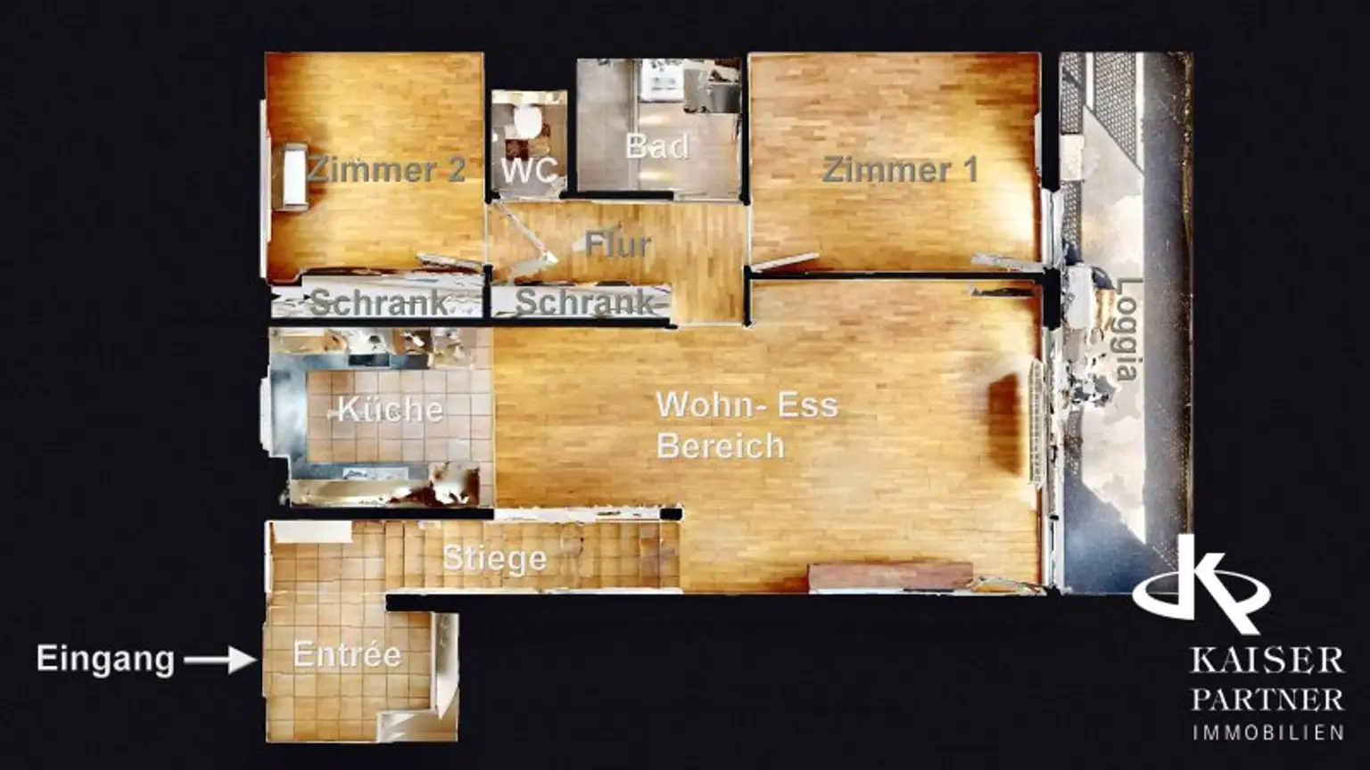 Urbaner Lebenstil in Oberlaa! Sensationeller Weitblick, moderne, offene 3-Zimmer-Wohnung mit großer 12,5m² Loggia!