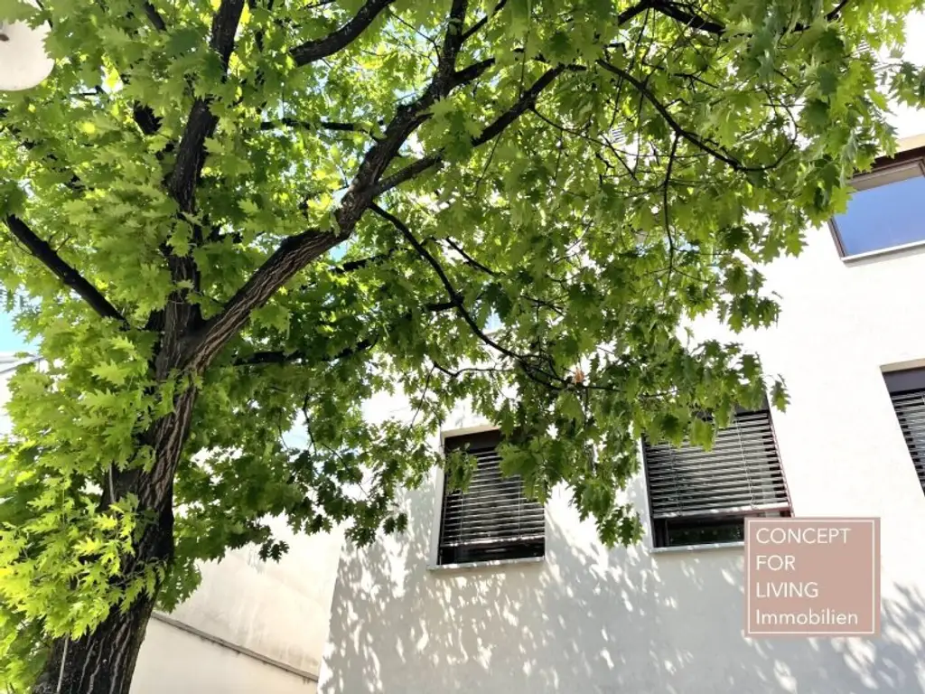 Grünblick. Südseitige 4 Zimmer-Wohnung plus Wintergarten nahe Wörthersee. Keller. Garage. WG-Eignung. Vermietet bis 03/2027.