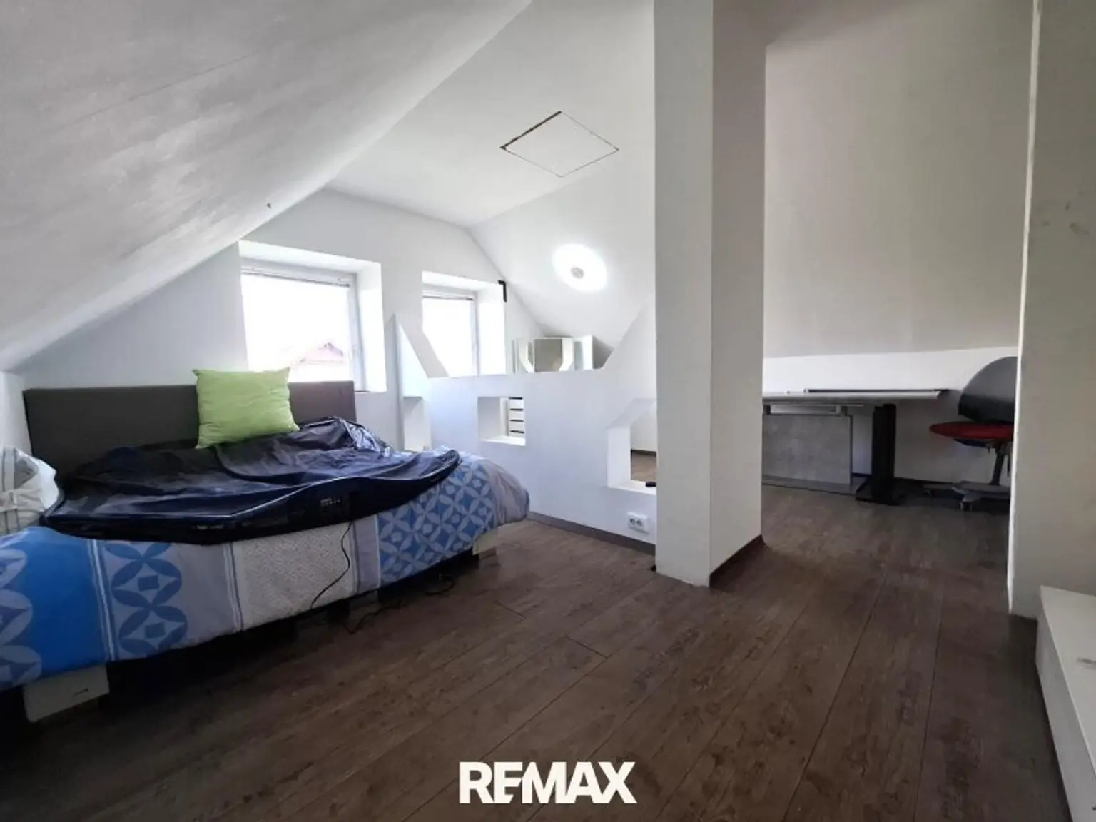 Schlafzimmer Dachboden