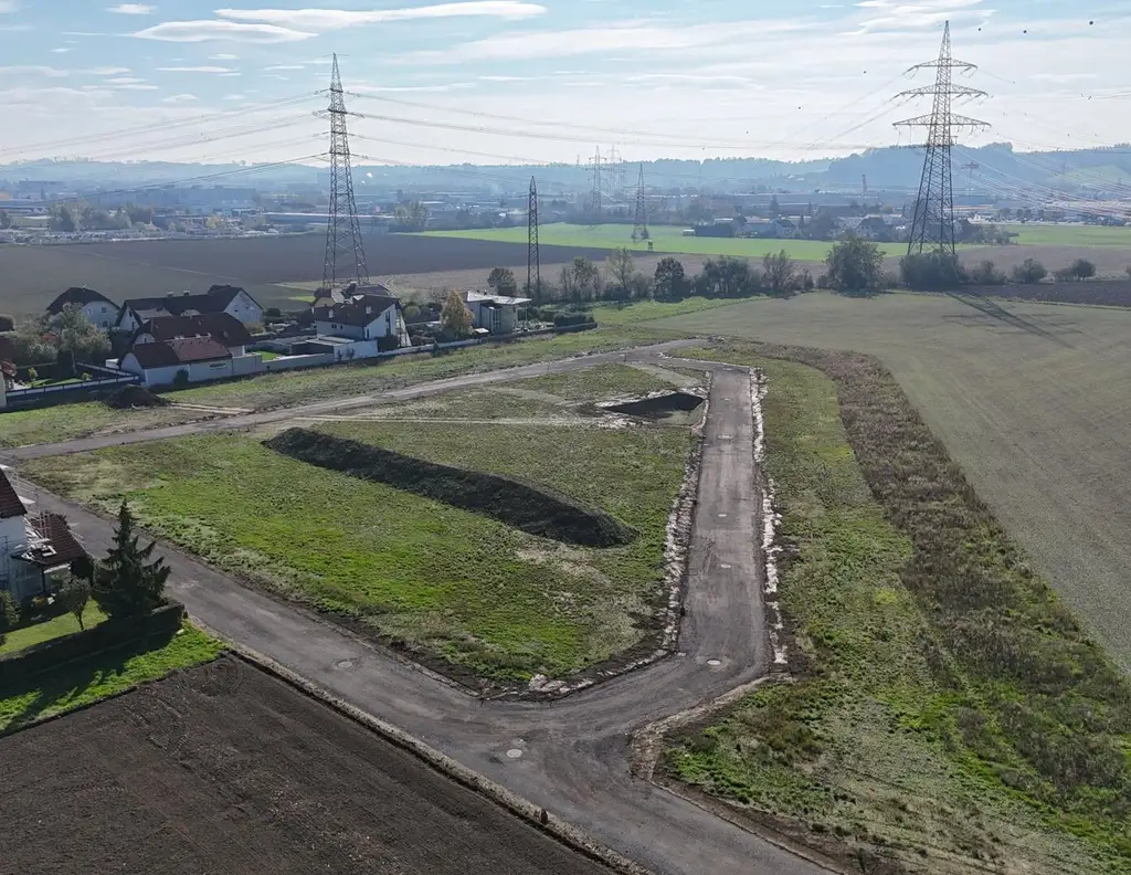 Schönes Baugrundstück Nr. 1110/45 für Doppelhausbebauung - Asten/Raffelstetten