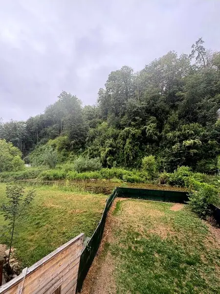 Ausblick von Balkon