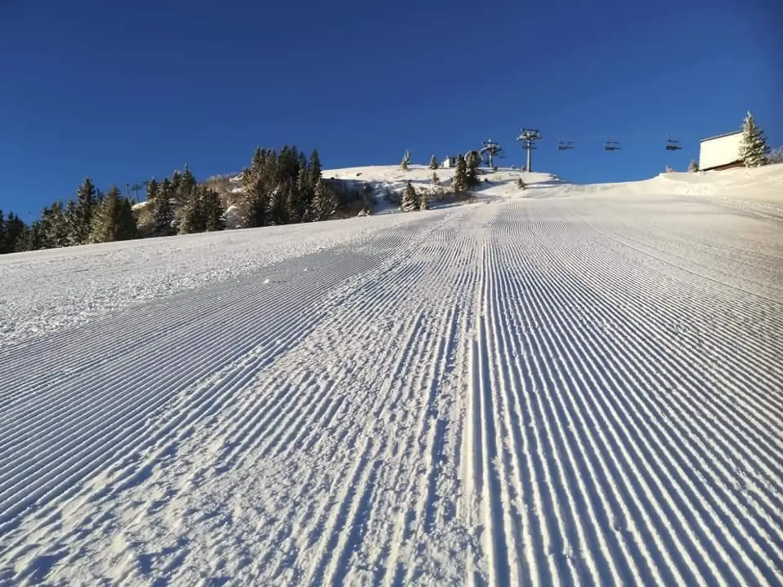 "Klippitz-Panorama direkt an der Skipiste!"