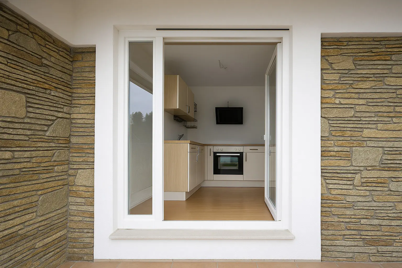 Charmante 2-Zimmer Mini-Wohnung mit Loggia & Terrasse