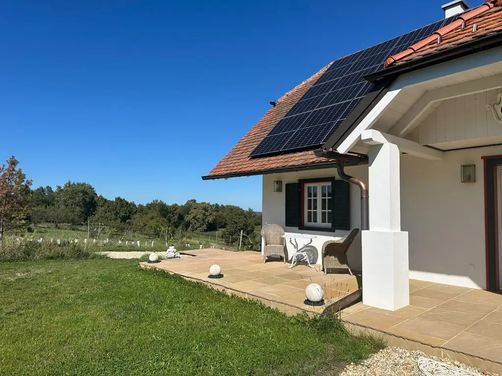 Exklusives Wohnen im Südburgenland – Traumvilla mit Panoramablick