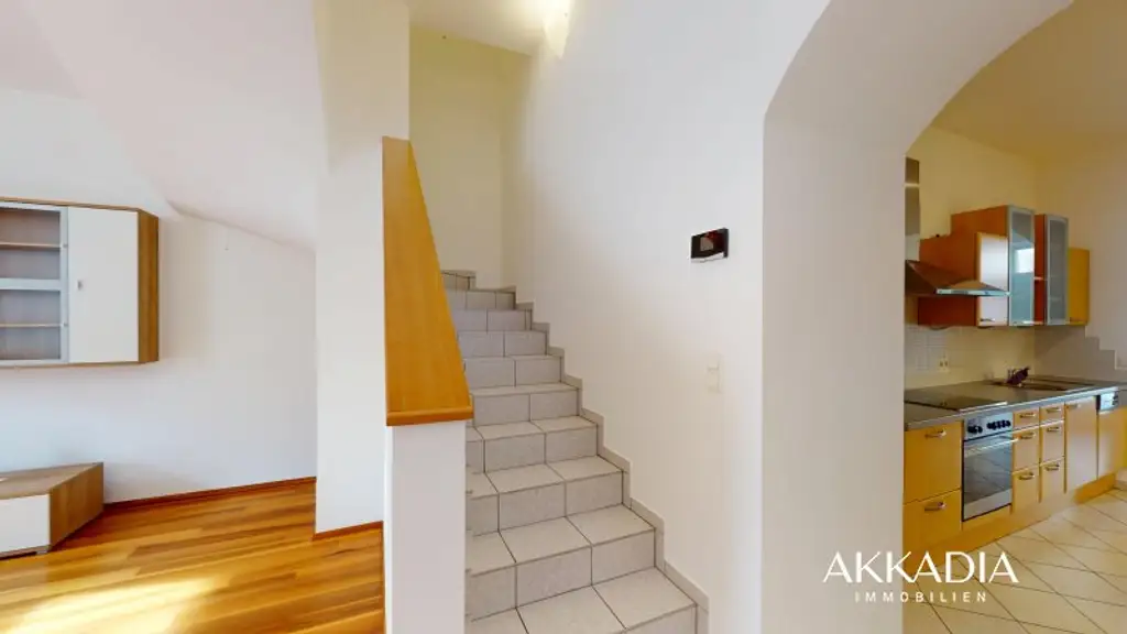 Maisonette-Wohnung mit Terrasse & Garten in zentraler Lage von Korneuburg – Wohnen im generalsanierten Backsteinbau