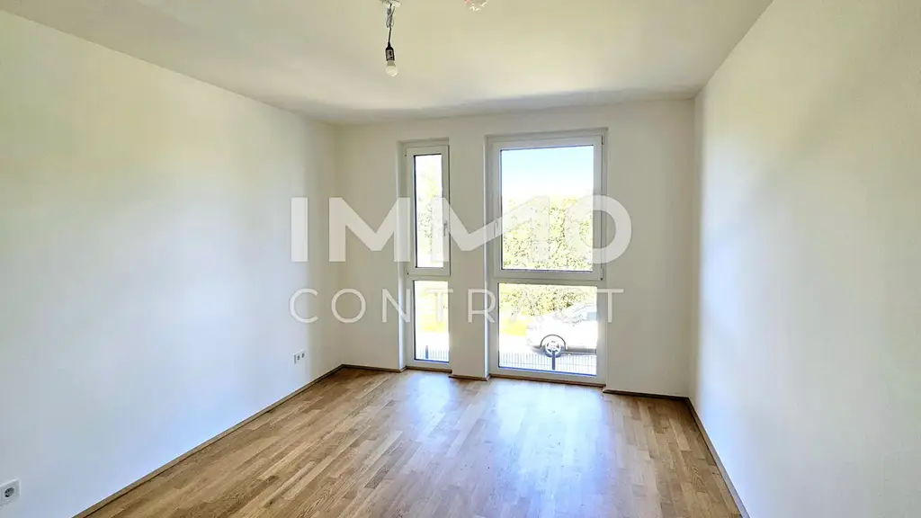 Provisionsfrei! Moderne 3-Zimmer-Wohnung mit 12m2 Balkon in Ruhelage und Blick ins Grüne