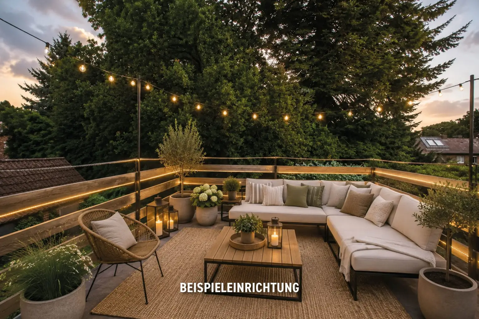 Beispielfoto Dachterrasse