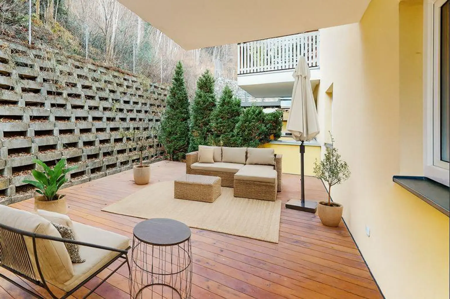 Wohnung - Terrasse Visualisierung