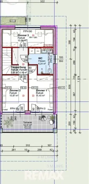 Grundriss OG Haus 3