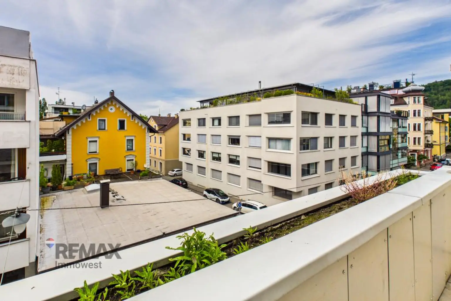 Aussicht Balkon Schlafzimmer