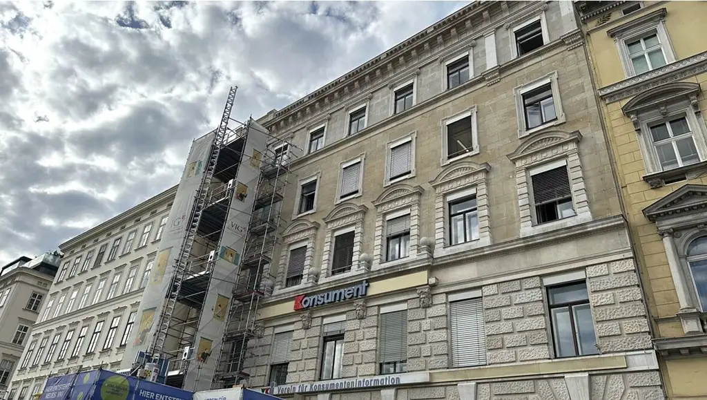 Büroflächen im Erstbezug nach Sanierung in 1060
Wien!