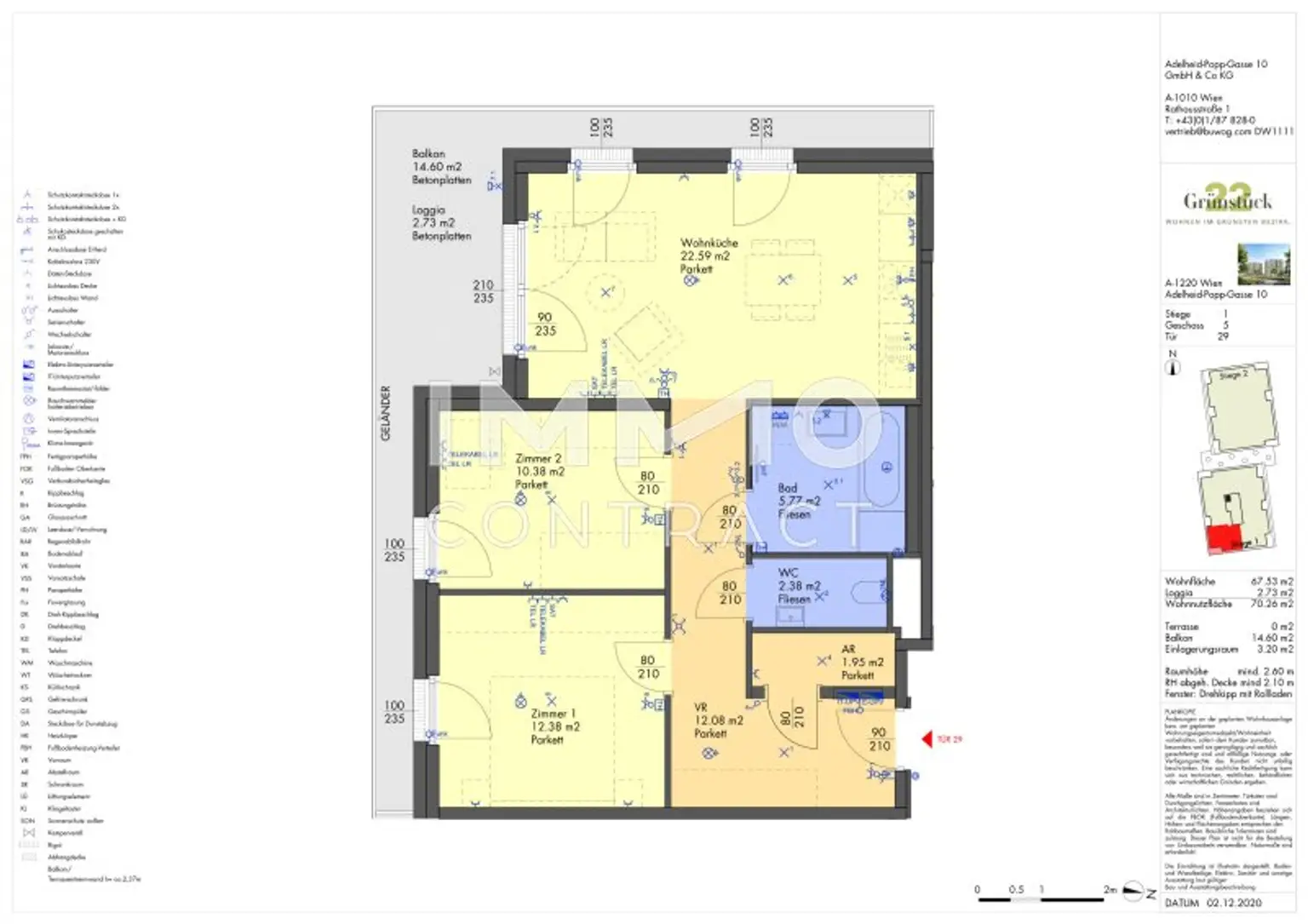 Pläne Stiege 1-29-1