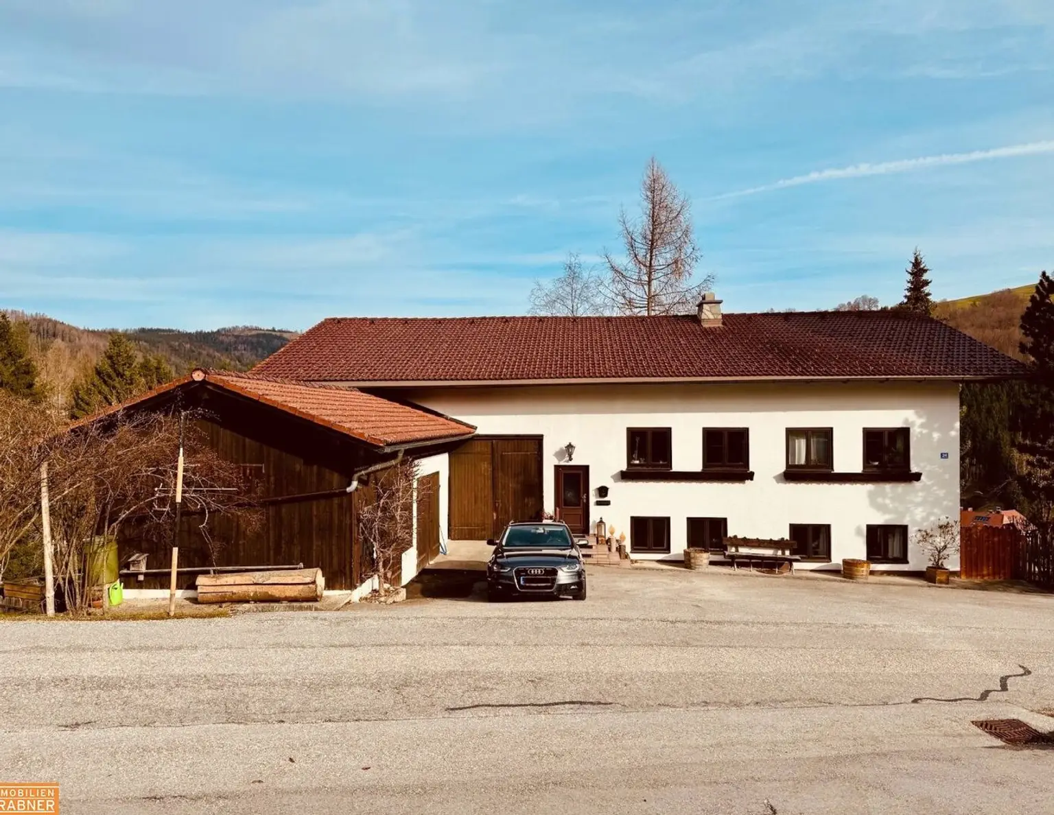 Landwirtschaft in Aussichtslage in Reindlmühl bei Altmünster
