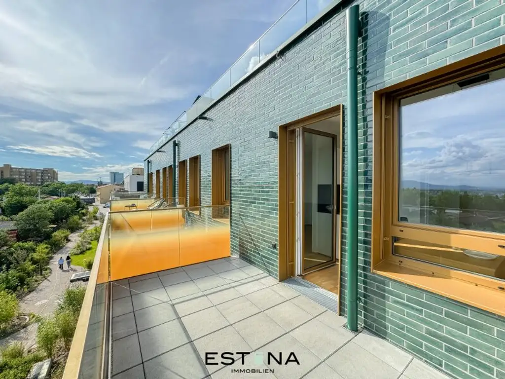 Möbliertes Apartment mit atemberaubendem Ausblick beim Naherholungsgebiet Wienerberg