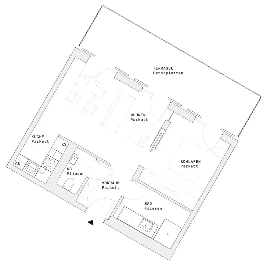 DC-FLATS: High-End-Apartment bei der UNO-City!! ERSTBEZUG!!