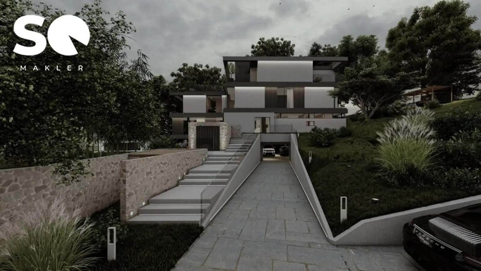 #SQ - EXKLUSIVE BAUBEWILLIGTE MODERNE VILLA AM KAHLENBERG
